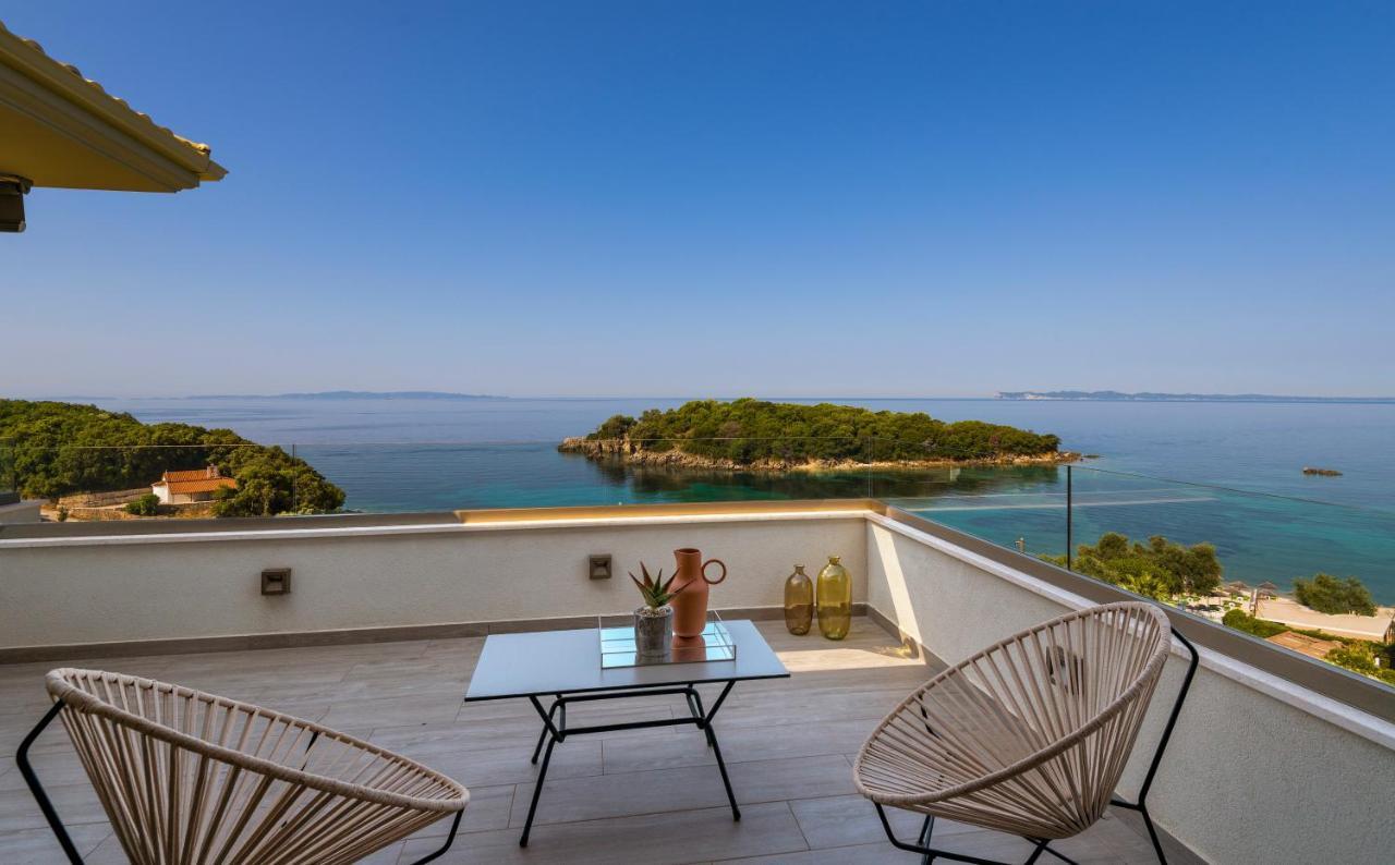 Prima Vista Beachfront Boutique Hotel Sívota エクステリア 写真